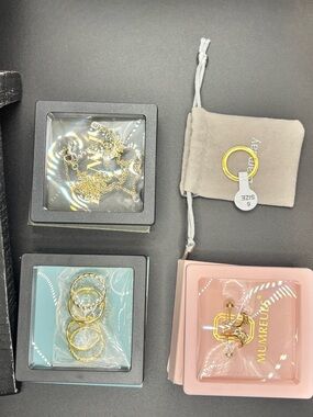 Gold Stacking Ring Set — Gold